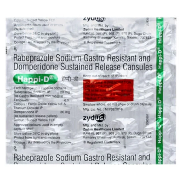 Rx HAPPI D-1X15 CAPSULES - 1X15 CAPSULES