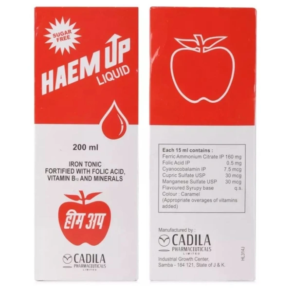 Rx HAEM UP SYRUP 200ML - 200ML