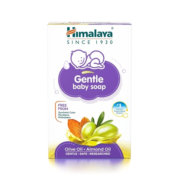 Rx HIMALAYA GENTLE BABY SOAP-125GMS - 125GMS
