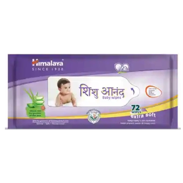 Rx HIMALAYA SISHU ANAND WET WIPES-72 WIPES - 72 WIPES