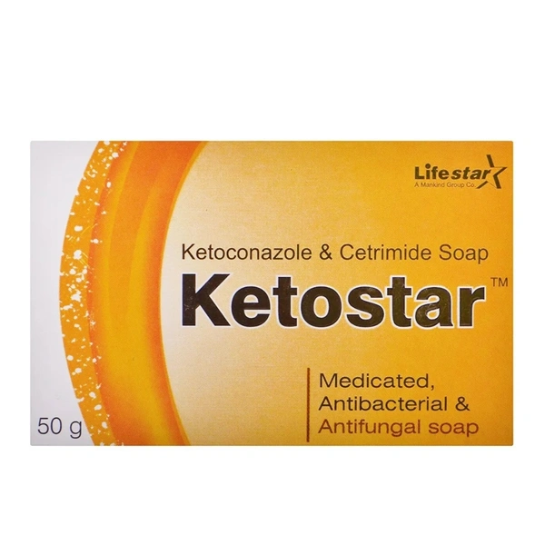 Rx KETOSTAR SOAP-50GMS - 50GMS