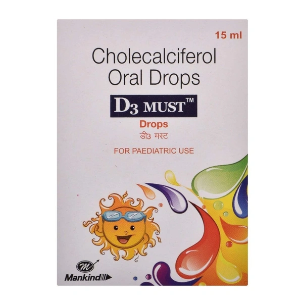 Rx D3 MUST DROPS  - 15 ML