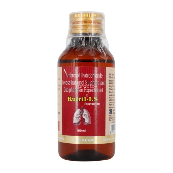 Rx KUFRIL LS SYRUP-100ML - 100ML