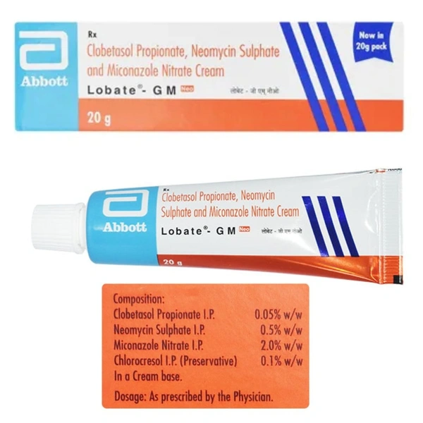 Rx LOBATE GM 20GMS - 20GMS