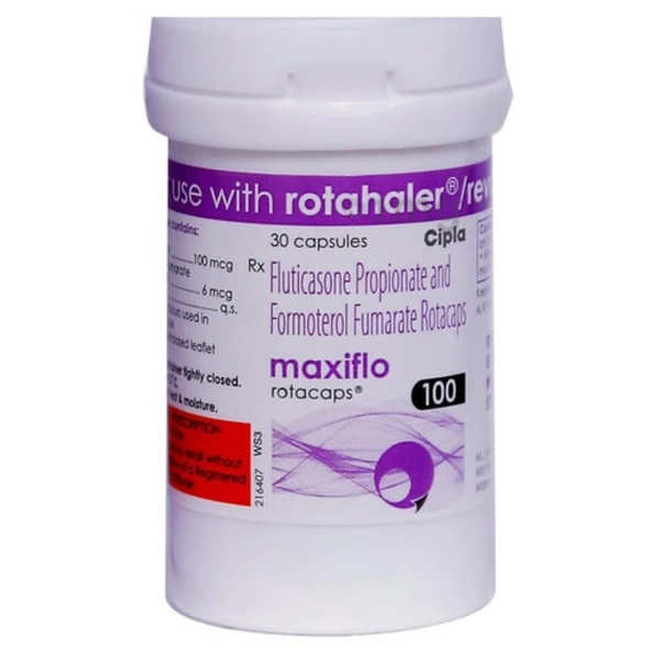 Rx MAXIFLO 100 ROTACAPS - 30 CAPSULES  - 30 CAPSULES