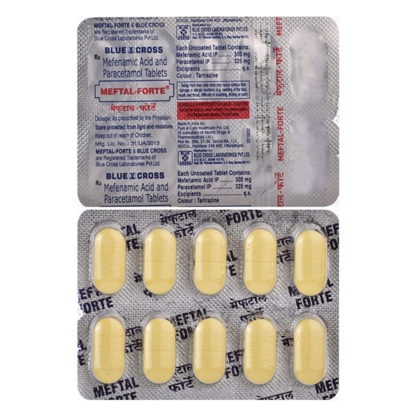 Rx MEFTAL FORTE-1X10 TABLETS - 1X10 TABLETS