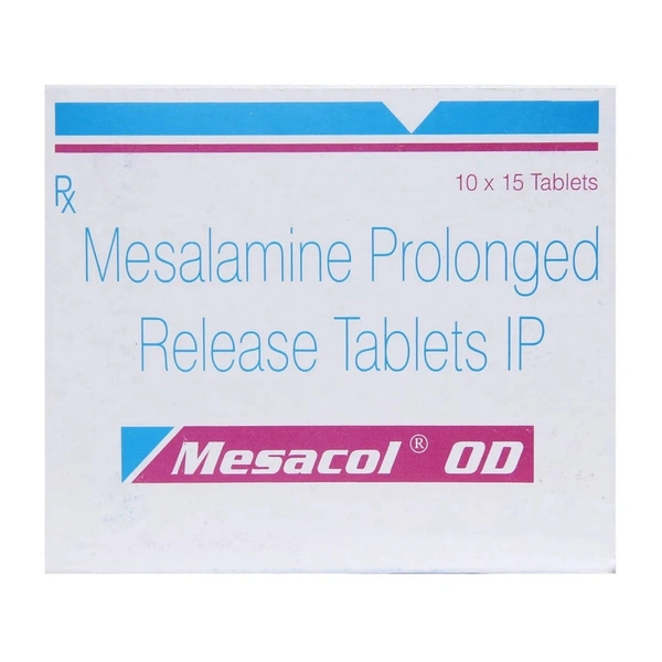 Rx MESACOL OD-1X15 TABLETS - 1X15 TABLETS
