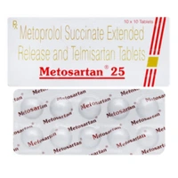 Rx METOSARTAN 25-1X10 TABLETS - 1X10 TABLETS