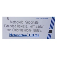 Rx METOSARTAN CH 25-1X10 TABLETS - 1X10 TABLETS