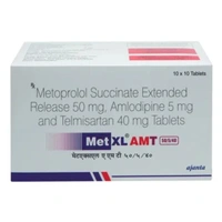 Rx MET XL AMT 50/5/40-1X10 TABLETS - 1X10 TABLETS
