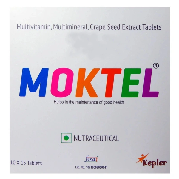 Rx MOKTEL-1X15 TABLETS - 1X15 TABLETS