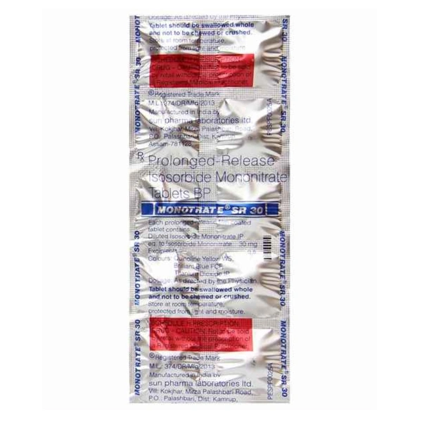 Rx MONOTRATE SR 30-1X10 TABLETS - 1X10 TABLETS