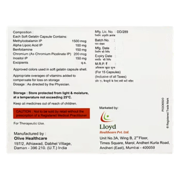 Rx M-STRONG-1X15 CAPSULES - 1X15 CAPSULES