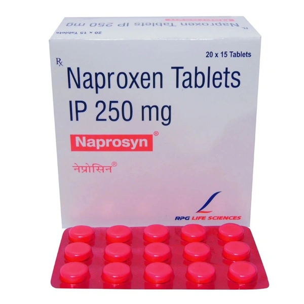 Rx NAPROSYN 250+ - 1X15 TABLETS - 1X15 TABLETS