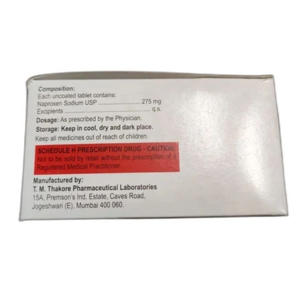 Rx NAPROSYN 250+ - 1X15 TABLETS - 1X15 TABLETS