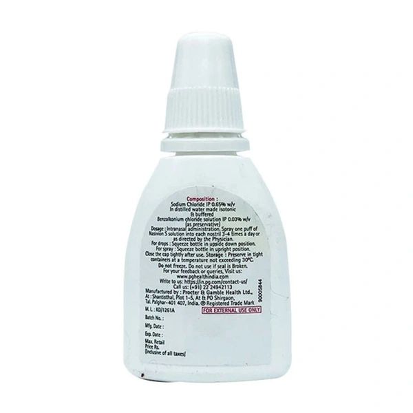 Rx NASIVION S NASAL DROPS /SPRAY-10ML - 10ML