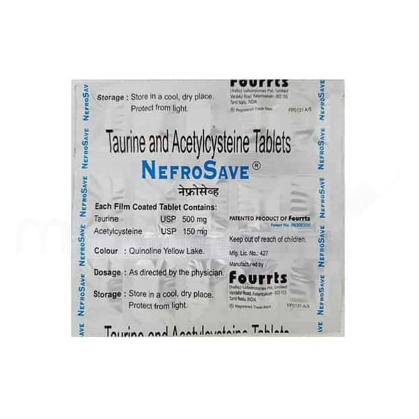 Rx NEFROSAVE -1X15 TABLETS - 1X15 TABLETS