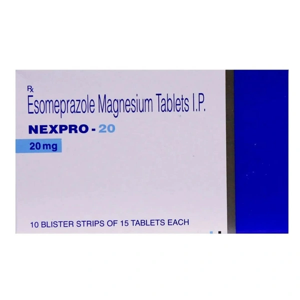 Rx NEXPRO 20-1X15 TABLETS - 1X15 TABLETS