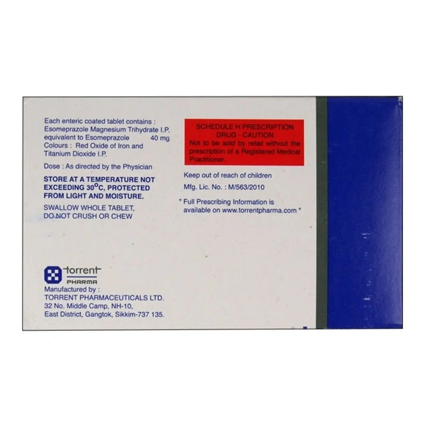 Rx NEXPRO 40 - 1X15 TABLETS - 1X15 TABLETS