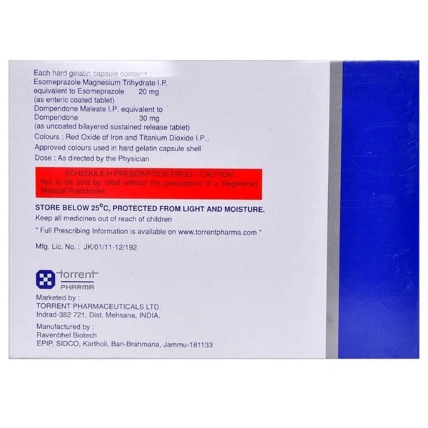 Rx NEXPRO RD 20-1X10 CAPSULES - 1X10 CAPSULES