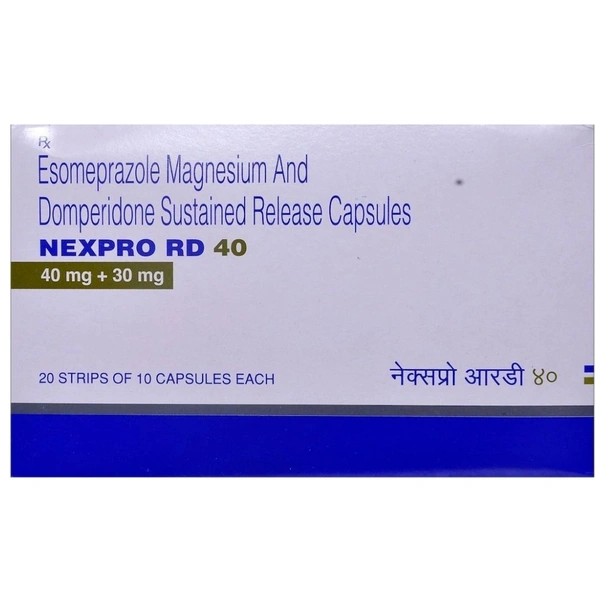 Rx NEXPRO RD 40 - 1X10 CAPSULES - 1X10 CAPSULES