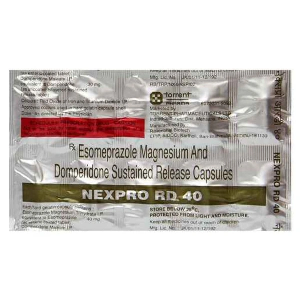 Rx NEXPRO RD 40 - 1X10 CAPSULES - 1X10 CAPSULES