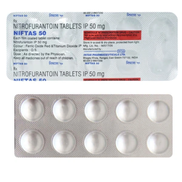 Rx NIFTAS 50 - 1X10 TABLETS - 1X10 TABLETS