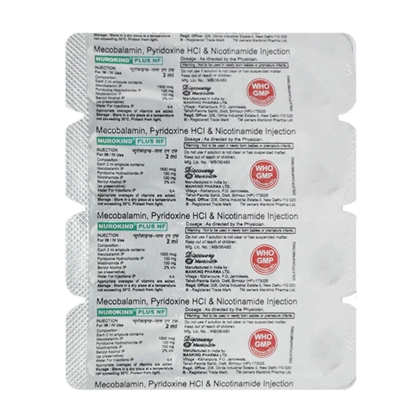Rx NUROKIND PLUS INJECTION-2ML - 2ML
