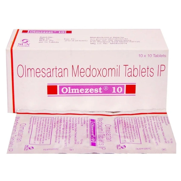 Rx OLMEZEST 10 -1X10 TABLETS - 1X10 TABLETS