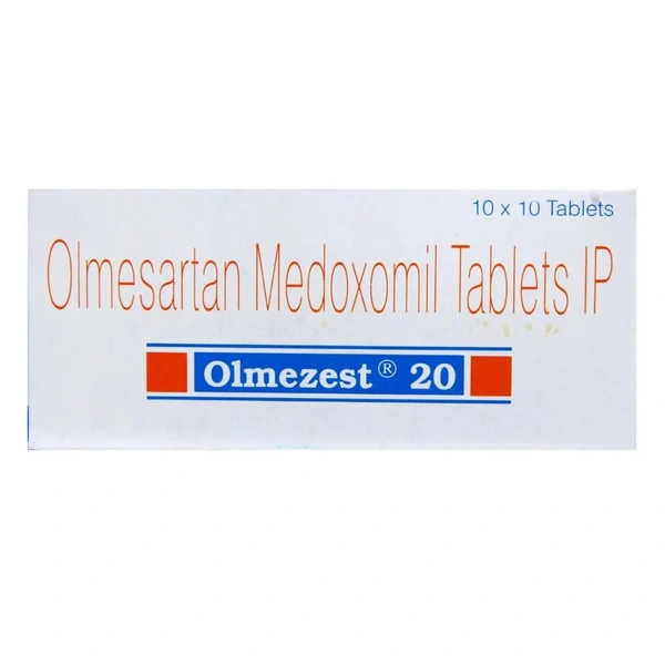 Rx OLMEZEST 20 -1X10 TABLETS - 1X10 TABLETS