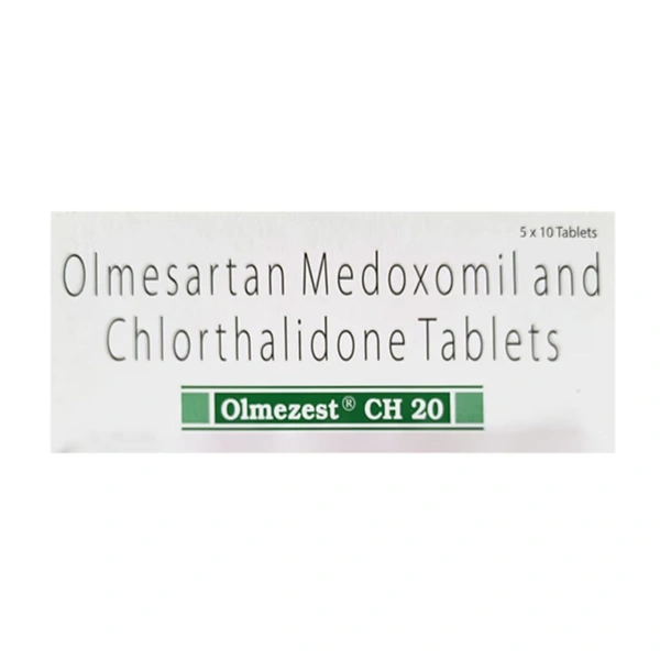 Rx OLMEZEST CH 20 - 1X10 TABLETS - 1X10 TABLETS