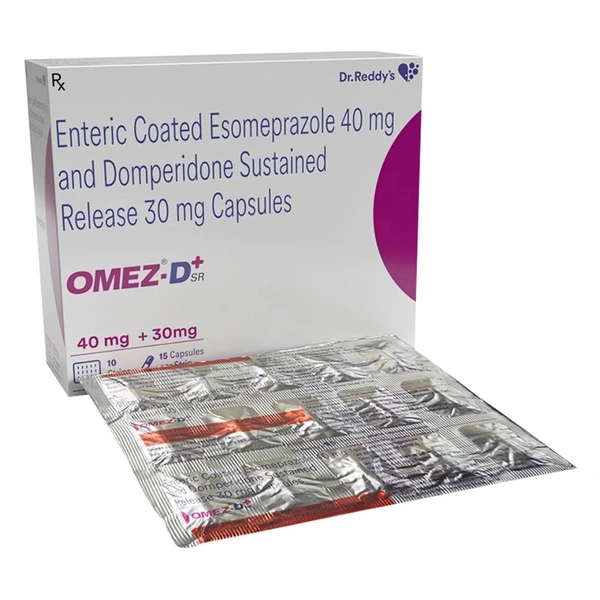 Rx OMEZ DSR+ - 1X15 CAPSULES - 1X15 CAPSULES