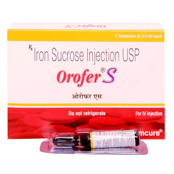 Rx OROFER S INJECTION - 2.5ML - 2.5