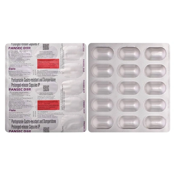 Rx PANSEC DSR-1X15 CAPSULES - 1X15 CAPSULES