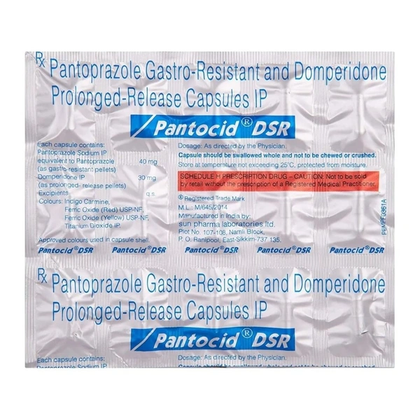 Rx PANTOCID DSR -1X15 CAPSULES - 1X15 CAPSULES