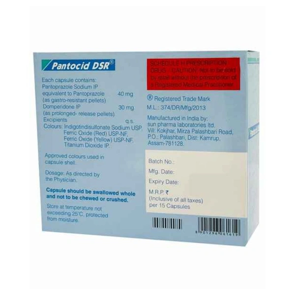 Rx PANTOCID DSR -1X15 CAPSULES - 1X15 CAPSULES
