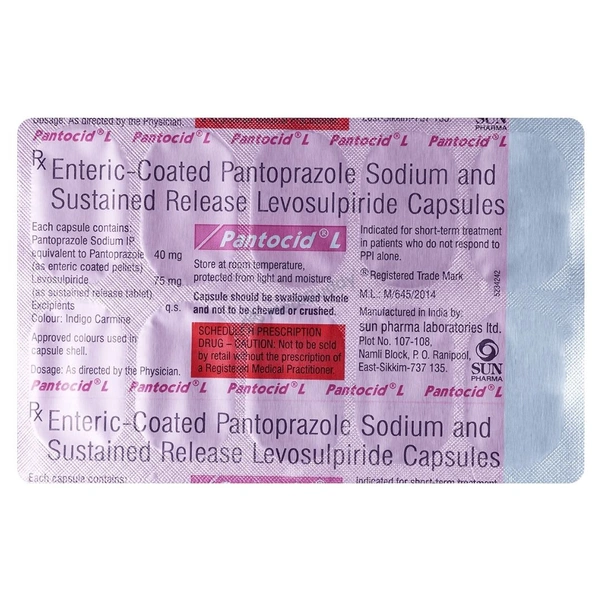 Rx PANTOCID L-1X10 CAPSULES - 1X10 CAPSULES