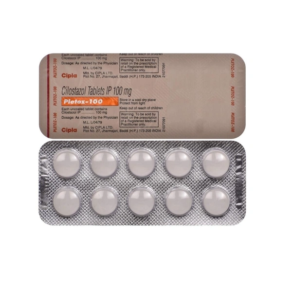 Rx PLETOZ 100 - 1X10 TABLETS - 1X10 TABLETS