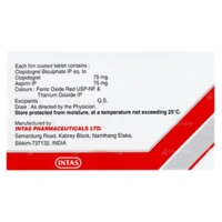 Rx PREVAS AS 75-1X15 TABLETS - 1X15 TABLETS