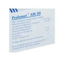 Rx PROLOMET AM 50 - 1X10 TABLETS - 1X10 TABLETS