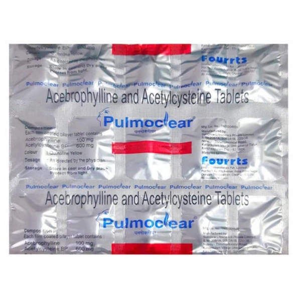 Rx PULMOCLEAR-1X15 TABLETS - 1X15 TABLETS