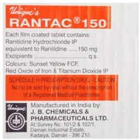 Rx RANTAC 150 - 1X30 TABLETS - 1X30 TABLETS