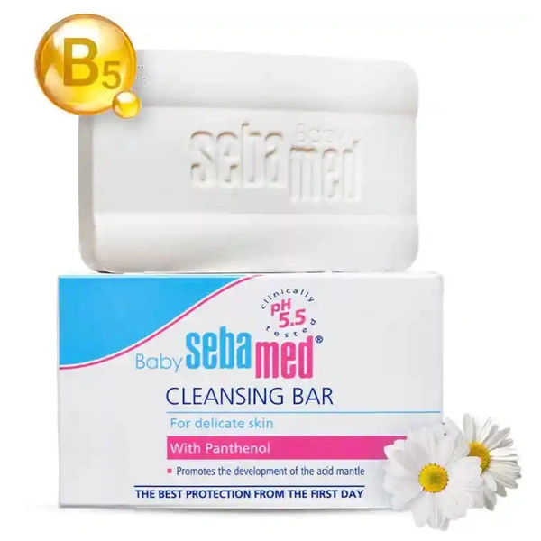Rx BABY SEBAMED CLEANSING BAR - 100GMS - 100GMS