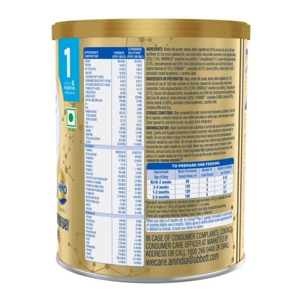 Rx SIMILAC PLUS STAGE 1 - JAR - 400 GMS