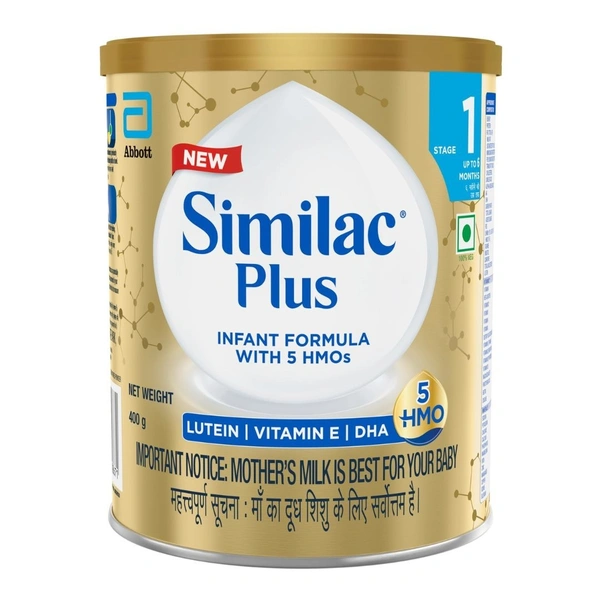 Rx SIMILAC PLUS STAGE 1 - JAR - 400 GMS
