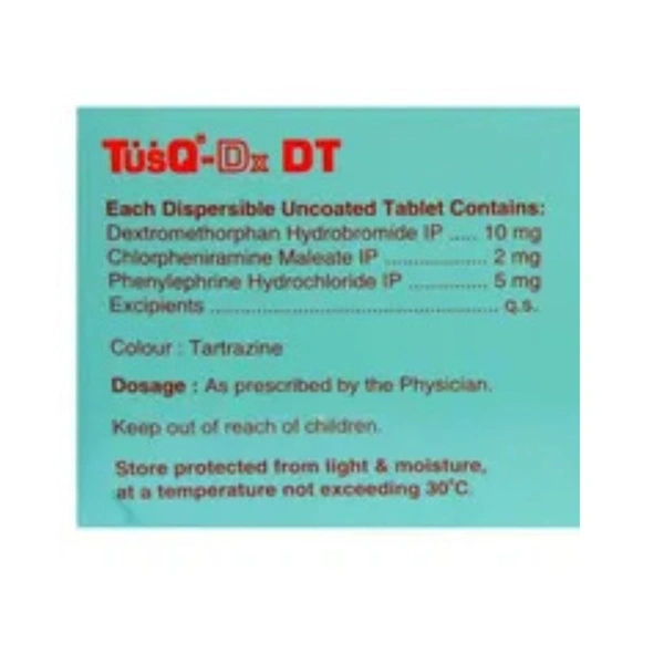 Rx TUSQ DX DT-1X10 - 1X10