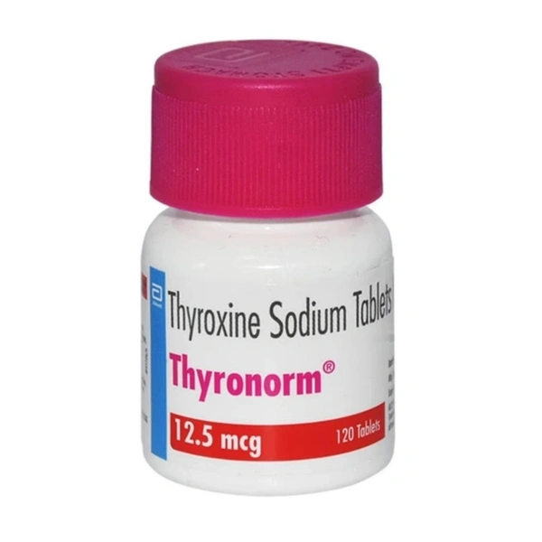 Rx THYRONORM 12.5MCG-120 TABLETS - 120 TABLETS