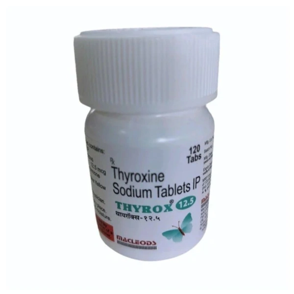 Rx THYROX 12.5 MCG - 120 TABLETS - 120 TABLETS