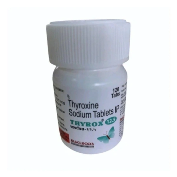 Rx THYROX 12.5-120 TABLETS - 120 TABLETS