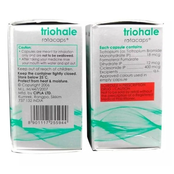 Rx TRIOHALE ROTACAPS -30 CAPSULES - 30 CAPSULES